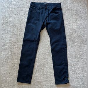 Straight leg 5 pocket pants
